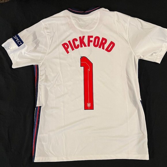 Youth England National Team Jordan Pickford 2022 Qatar World Cup Jersey - Size S - Picture 2 of 10